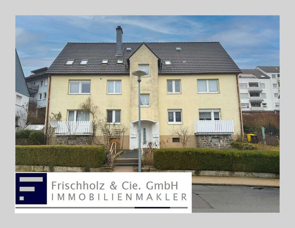 Immobilie in Lüdenscheid - Schöne 2-Zimmer Eigentumswohnung mit Balkon und Gartenterrasse in Lüdenscheid! - Bild 0