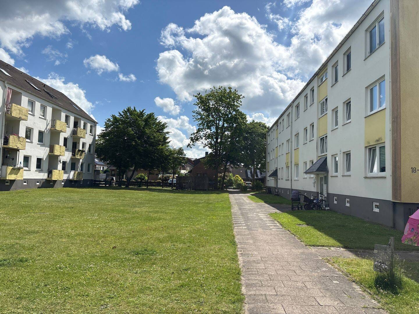 Immobilie in Schwanewede - Schwanewede / Top-modernisierte 2-Zimmer-Wohnung mit Sonnenbalkon in ruhiger Lage - Bild 3