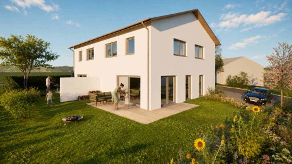 Immobilie in Ergoldsbach - Ihr neues Zuhause: Moderne Doppelhaushälfte in idyllischer Lage - Bild 0