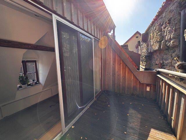 Immobilie in Dinkelsbühl - Sanierte Wohnung auf drei Etagen, 2 Terrassen, großer Schuppen und all das in der Altstadt - Bild 3