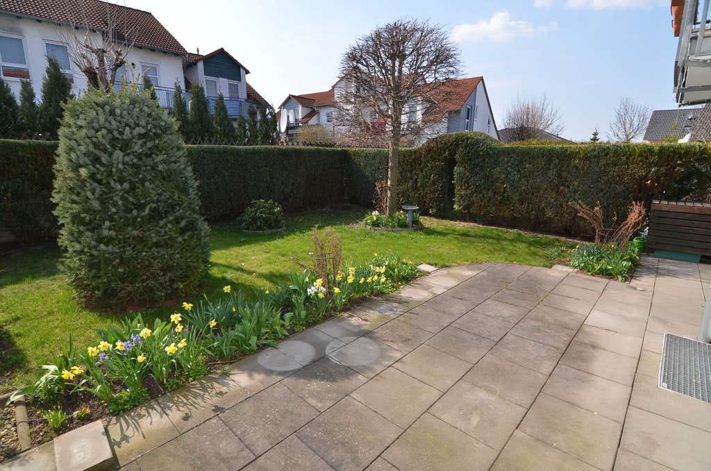 Immobilie in Teutschenthal - Teutschenthal/Eisdorf: Sonnige 2-Zi.-Wohnung mit Terrasse und Garten - Bild 1