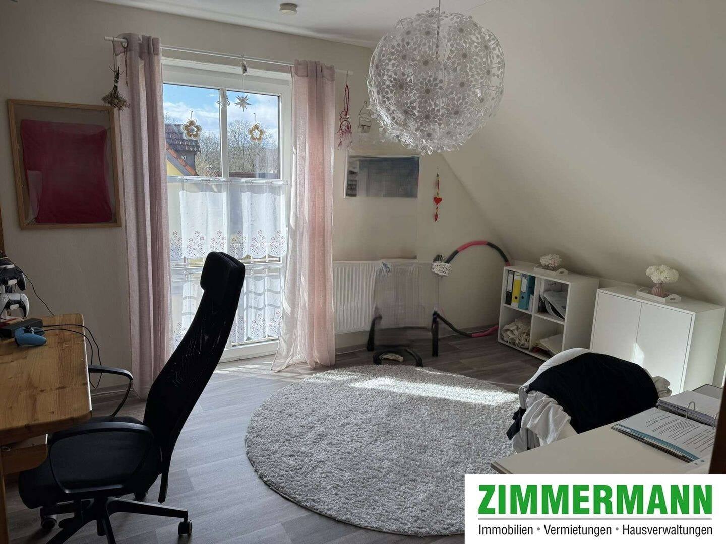 Immobilie in Baunach - Baunach - ruhige Wohnlage:  Sonnige 2-Zimmer-Wohnung mit großem Abstellraum im Spitzboden - Bild 4