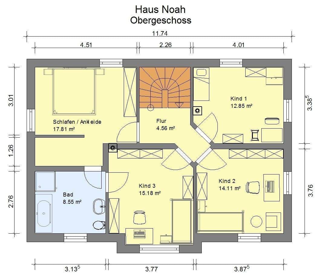 Immobilie in Dentlein am Forst - Jetzt zugreifen! - Neubau Einfamilienhaus zum günstigen Preis in Dentlein am Forst - Bild 3