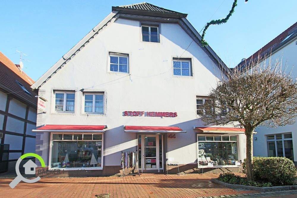 Immobilie in Bramsche - Vermietetes Wohn- und Geschäftshaus in 1A-Lage von Bramsche mit attraktivem Ist-Faktor von 10,32 zu verkaufen - Bild 0