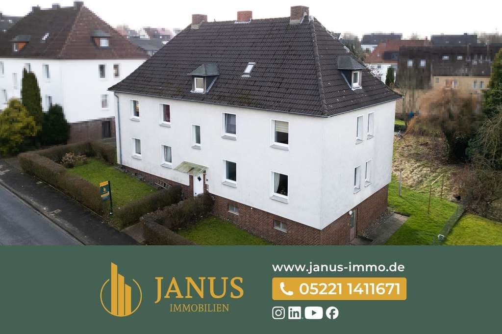 Immobilie in Herford - Investmentchance in Herford: MFH mit Mietsteigerungspotenzial & Entwicklungsperspektive - Bild 0