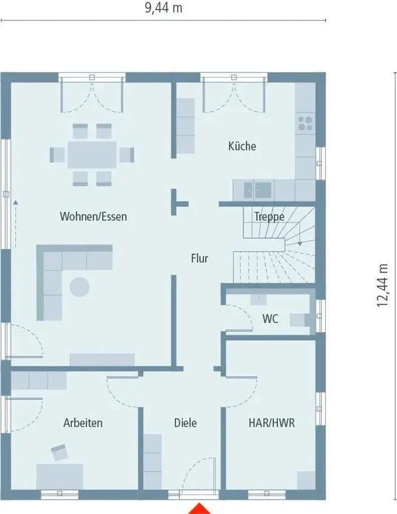 Immobilie in Fredersdorf-Vogelsdorf - Großes Haus mit 3 Etagen und Top-Grundstück zum perfekten guten Preis !  - Bild 1