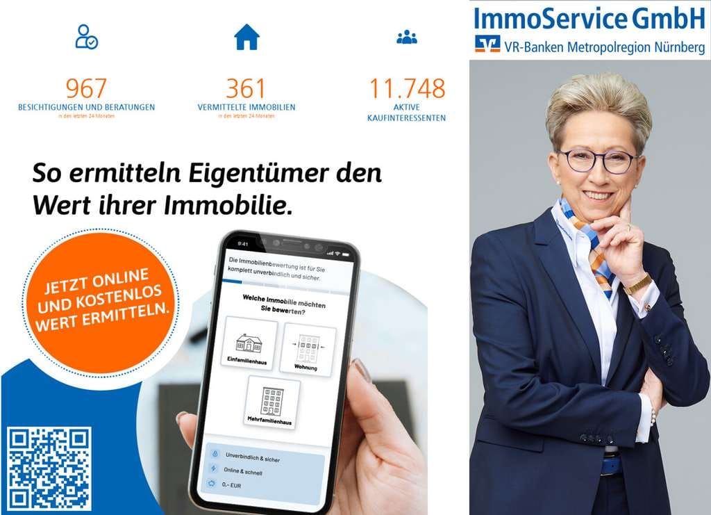 Immobilie in Wendelstein - Wohnidylle am Reichswald!
Gepflegtes Zweifamilienhaus für große Familien oder Mehrgenerationen - Bild 1