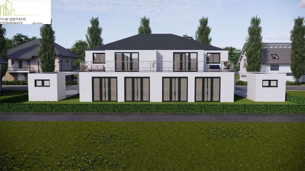 Immobilie in Meine - Im Bau: Hochwertige Neubau-Doppelhaushälfte mit Garten (Haus links) - Bild 1