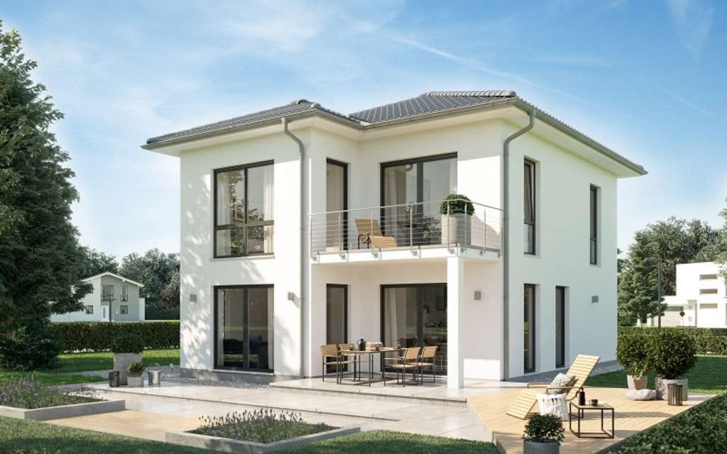 Immobilie in Thum - Zeitlose Architektur trifft hohe Qualität: Stadtvilla Fino von Kern-Haus! - Bild 0