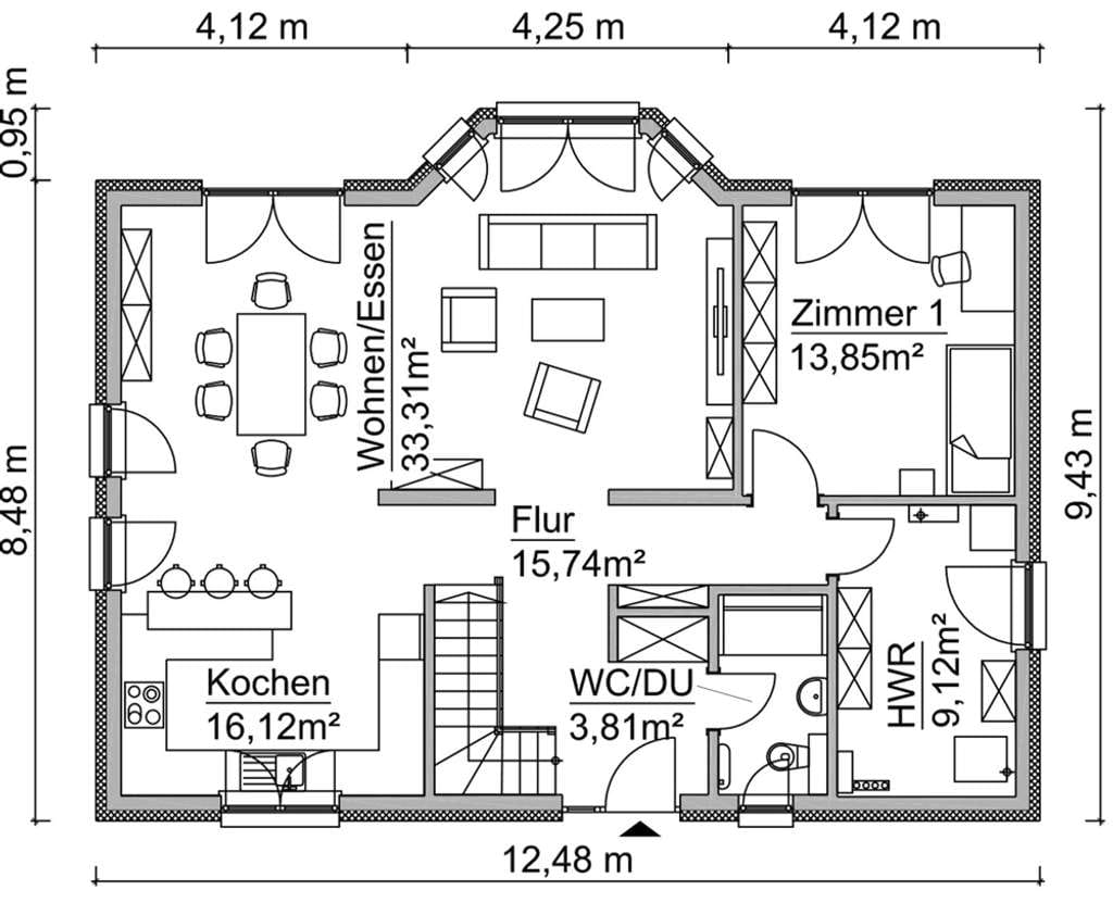 Immobilie in Wiedemar - Mehr Design. Mehr Charakter. Die ScanHaus Black Edition Aktion. - Bild 3