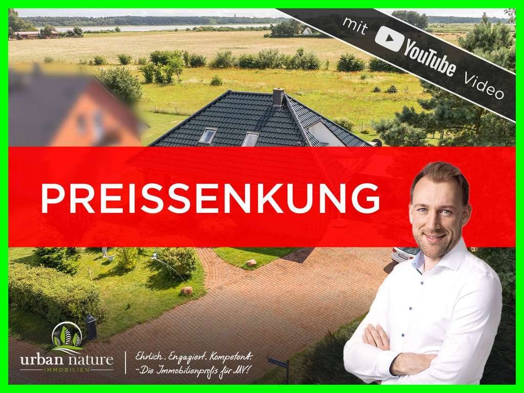 Immobilie in Pruchten - Ihr Rückzugsort am Bodden – mit Weitblick, Bootsgarage und angrenzender Pferdekoppel zur Pacht - Bild 0