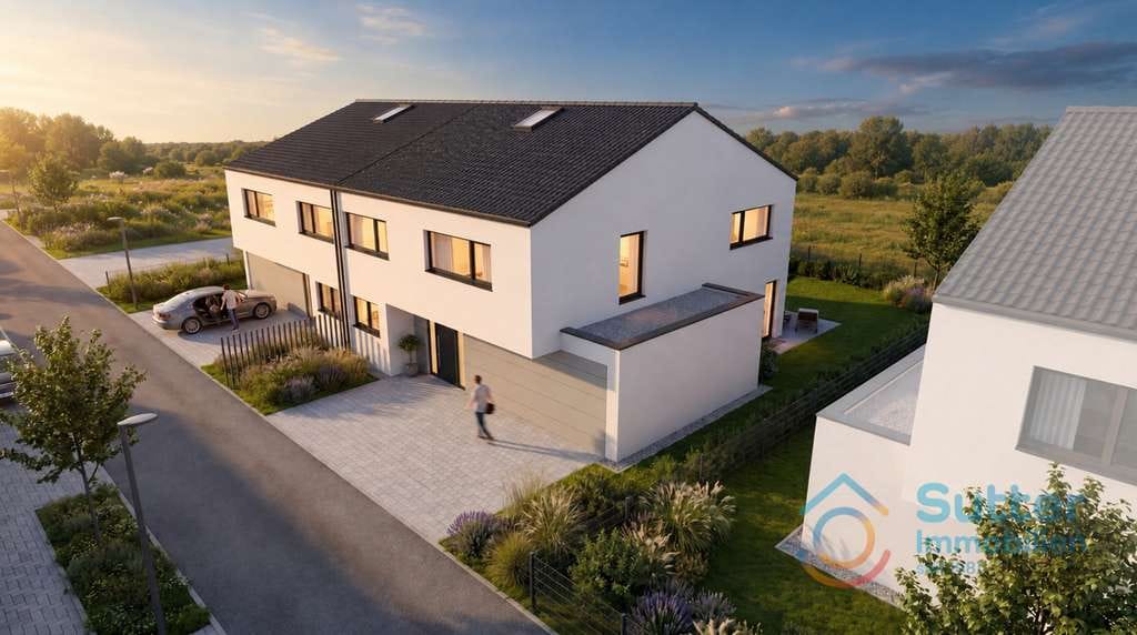 Immobilie in Rieden - Erstbezug  - Doppelhaushälfte mit Garage in Zellerberg - Bild 4