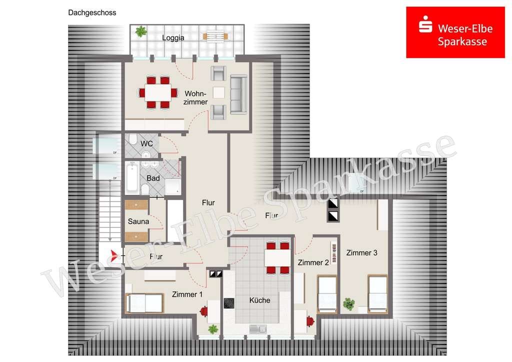 Immobilie in Beverstedt - Familienhaus mit 2-3 Wohneinheiten & großem Garten - Bild 2