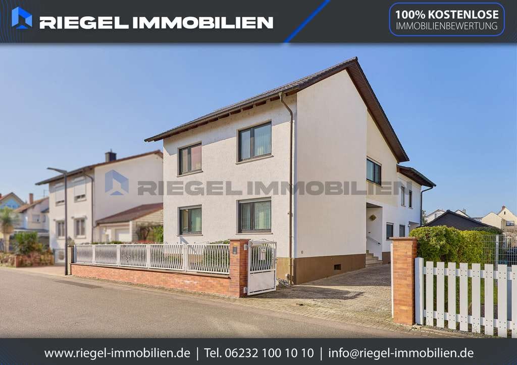 Immobilie in Lingenfeld - Sie hier? Wir auch! Platz für Familie & Garten– Wohnhaus in Top-Lage auf einem 975 m² gr. Grundstück - Bild 0