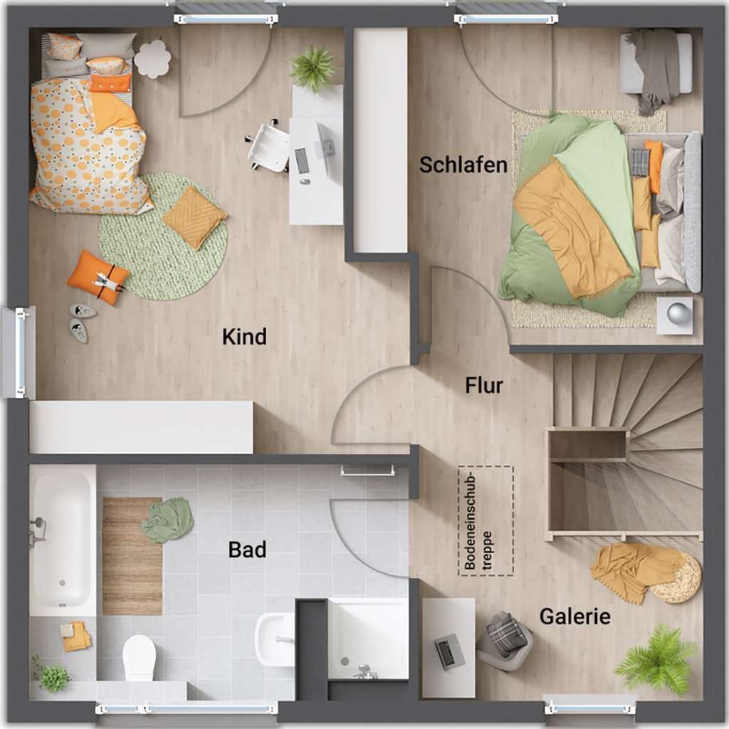 Immobilie in Freudenburg - Nicht zu groß. Nicht zu klein. Genau richtig! - Stadthaus 100 - Bild 3