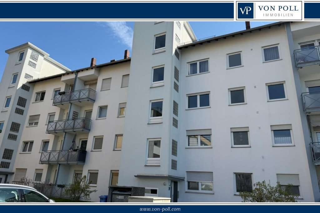Immobilie in Bickenbach - Nach Vollsanierung - Modernes Wohlfühl - Dachgeschoss mit kleiner Dachterrasse und Melibokusblick - Bild 0