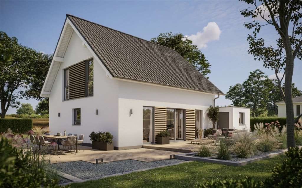 Immobilie in Reinsdorf - Modernes Einfamilienhaus von Kern-Haus mit 130m² Wohnfläche! - Bild 0