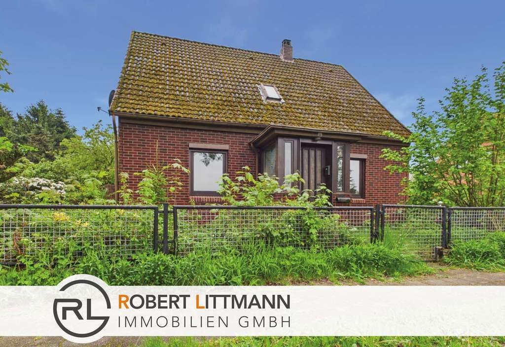 Immobilie in Visselhövede - Charmantes Sanierungsobjekt mit großem Grundstück und viel Potential in Visselhövede-Wehnsen - Bild 0