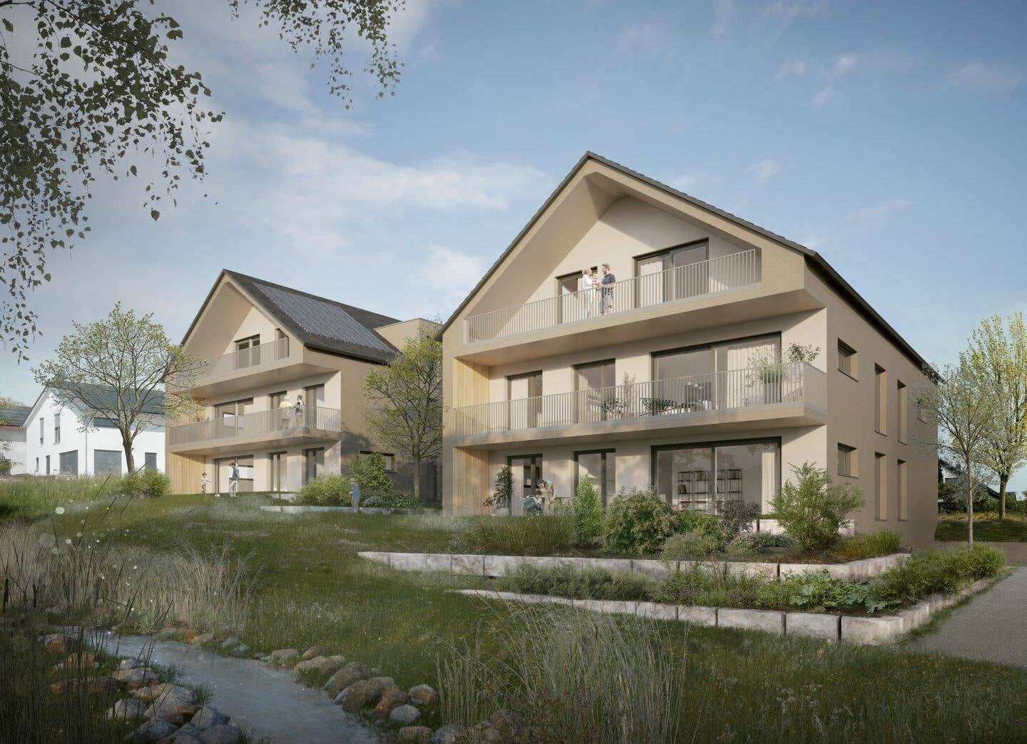 Immobilie in Notzingen - Neubau 2-Zimmer-Wohnung im Dachgeschoss - Bild 0