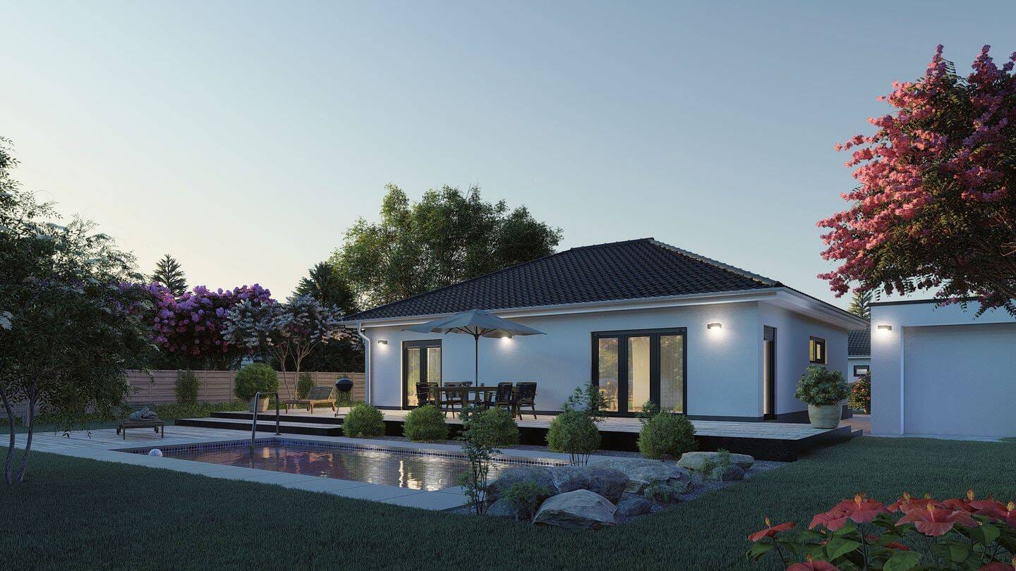 Immobilie in Aschau am Inn - Ihr neuer Lebensmittelpunkt: Bungalow "Nizza" inkl. Grundstück - Bild 0