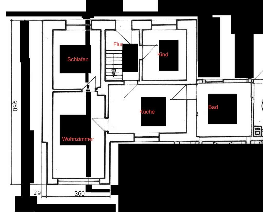 Immobilie in Marienheide - Renovierungsbedürftige 3-Zimmer Wohnung mit Garten in Marienheide - Bild 0