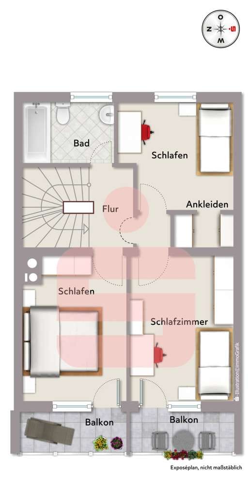 Immobilie in Oberstdorf - Heute Kapitalanlage - Morgen Ihr Zuhause!!! *vermietetes Reihenhaus in naturnaher Lage* - Bild 2