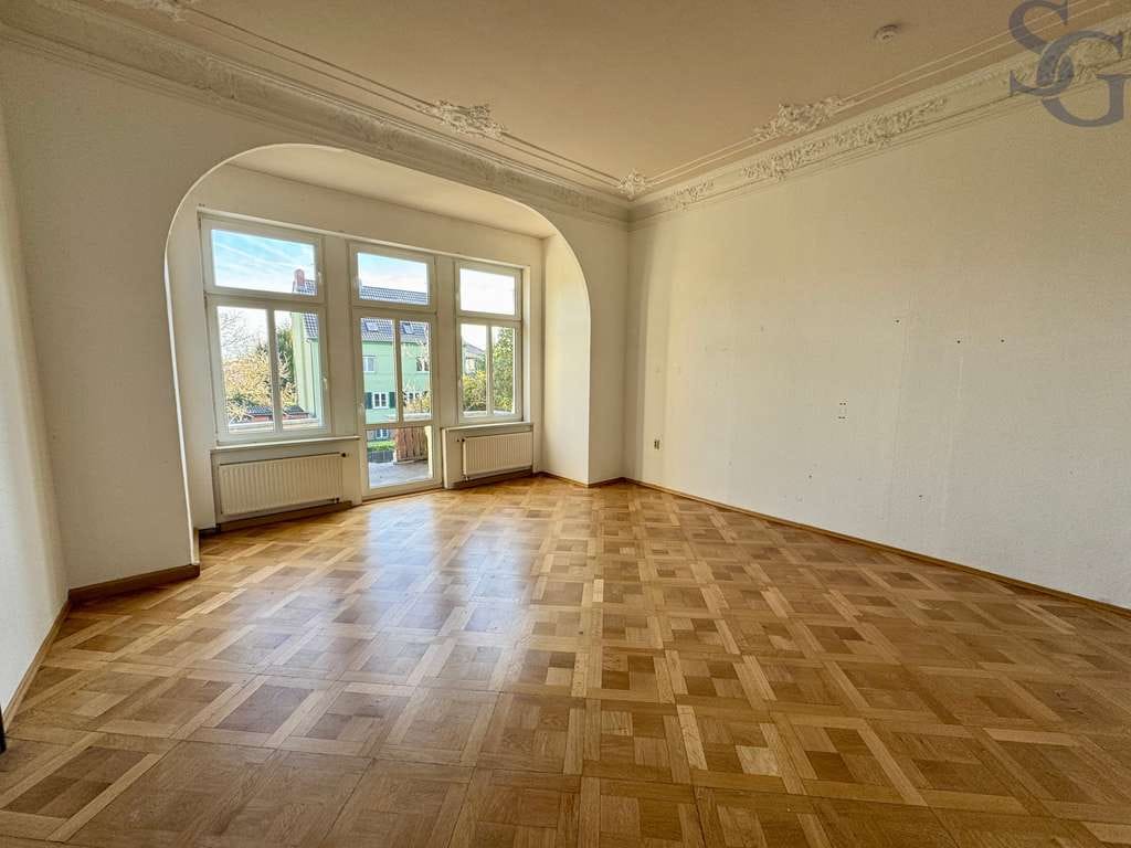 Immobilie in Leisnig - Herrschaftliche Fabrikantenvilla im Herzen der Stadt mit Parkett & Stuck - Bild 0