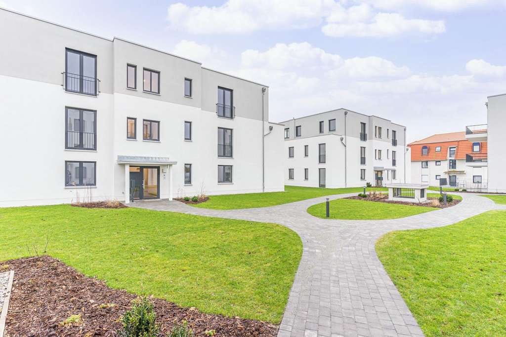 Immobilie in Bentwisch - 4 Zimmer Wohnung im EG mit Terrasse und Garten - Barrierefrei- im Bergquartier Bentwisch - Bild 1