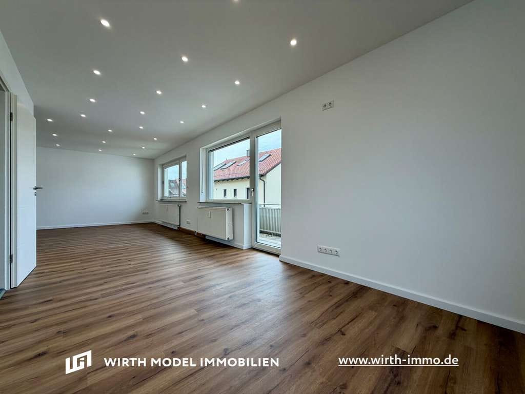 Immobilie in Niederwerrn - Rd. 120 m² | Sanierte 5-Zimmer-Maisonette-Wohnung mit Balkon, Gartenanteil und Garage - Bild 2