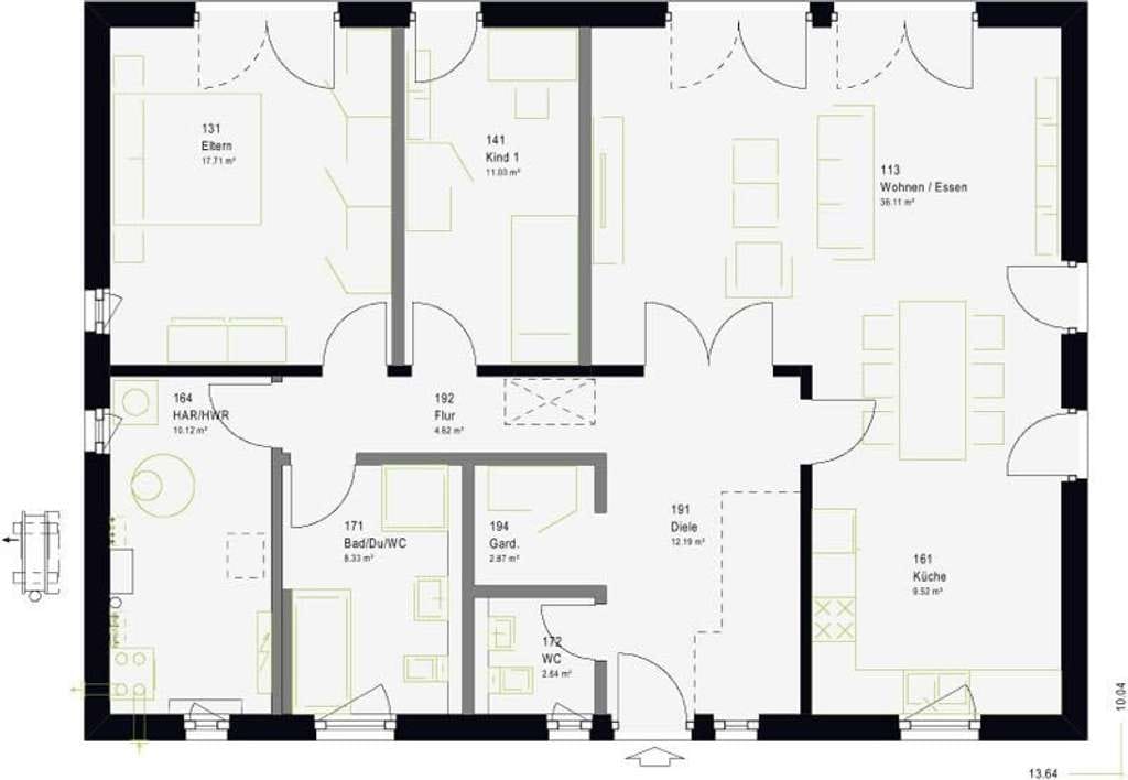 Immobilie in Eyendorf - Traumhafter Bungalow - Bild 1