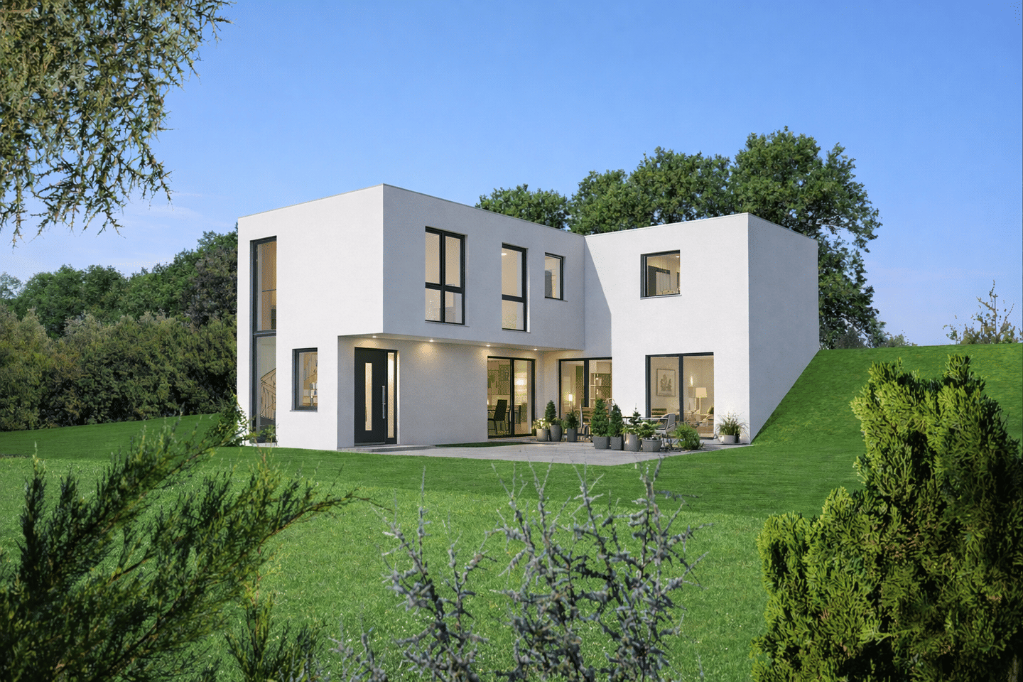 Immobilie in Walzbachtal - Walzbachtal – Einfamilienhaus in schönster unverbaubarer Naturlage - Bild 0
