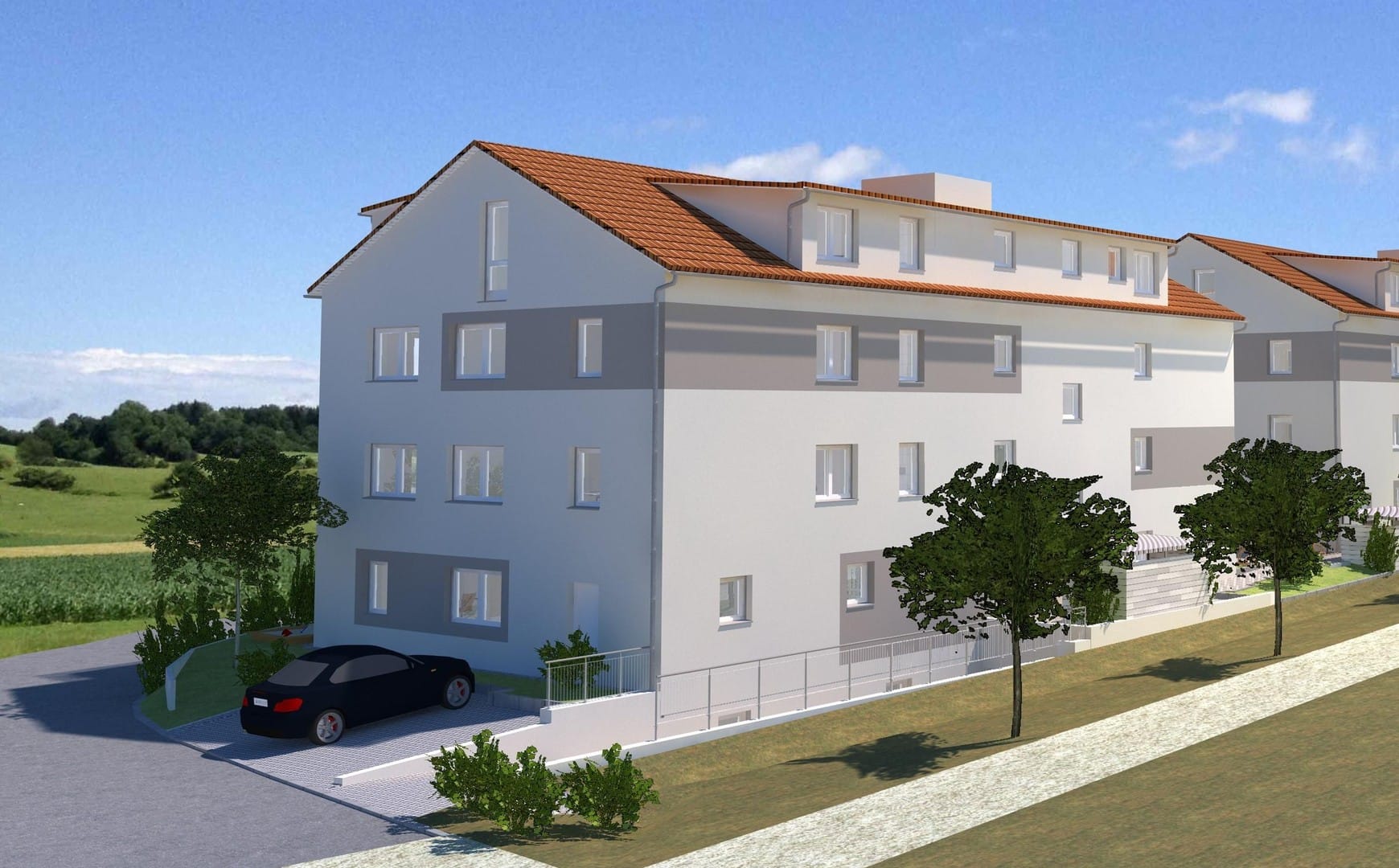 Immobilie in Eutingen im Gäu - Neubauwohnung W2 EG Weizenstraße in Eutingen im Gäu - Bild 3