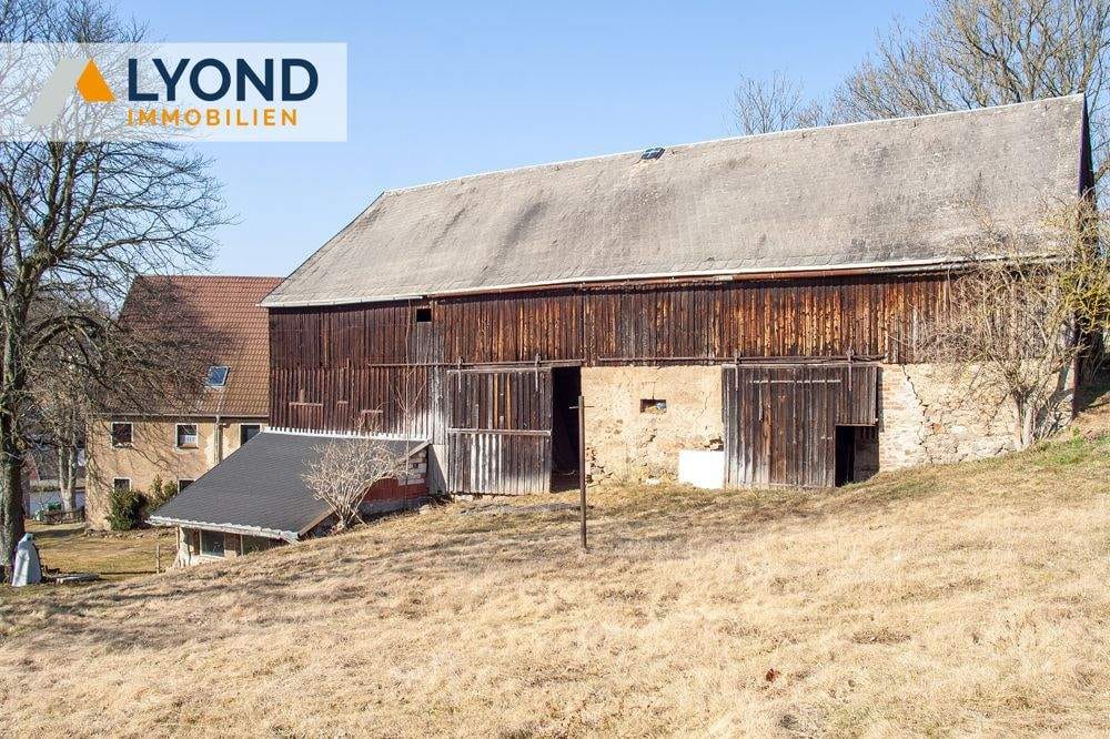Immobilie in Olbernhau - Historischer Bauernhof mit großem Grundstück und Scheune - ländliches Idyll mit viel Potenzial - Bild 3