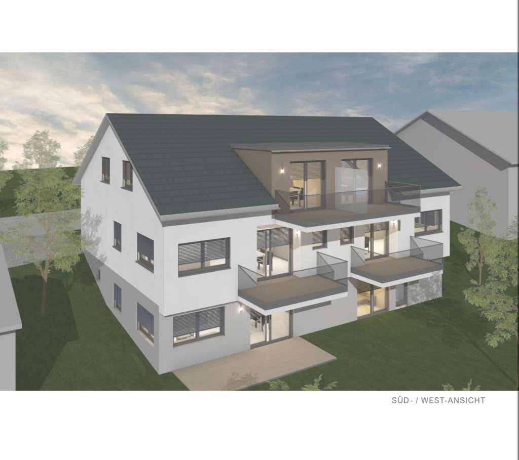 Immobilie in Leibertingen - Neubau 2026: Bezahlbarer Wohnraum 2–3-Zimmer-Wohnungen mit Stellplatz & Nahwärme - Bild 0