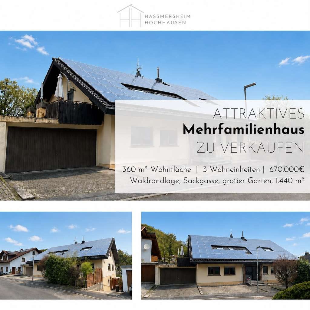 Immobilie in Haßmersheim - Viel Platz in einem großzügigen Mehrfamilienhaus in Haßmersheim - Bild 0