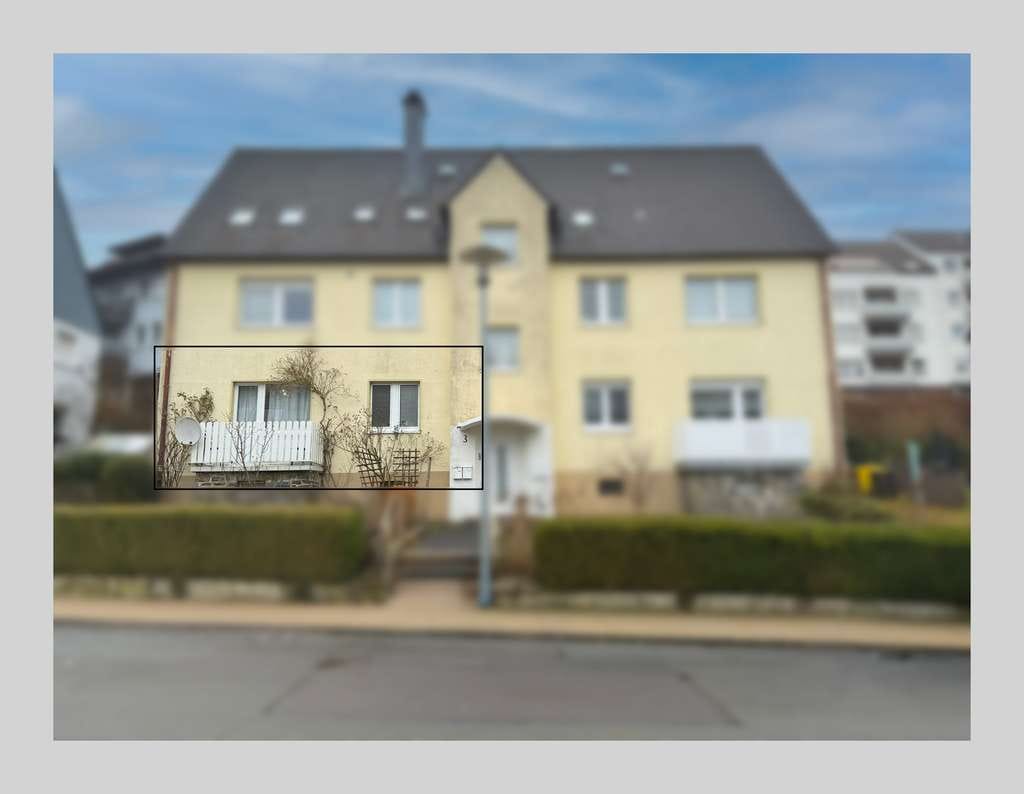 Immobilie in Lüdenscheid - Schöne 2-Zimmer Eigentumswohnung mit Balkon und Gartenterrasse in Lüdenscheid! - Bild 1
