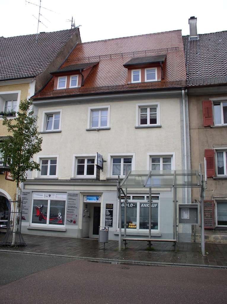 Immobilie in Hüfingen - 2-Zimmerwohnung am Marktplatz von Hüfingen - Bild 0