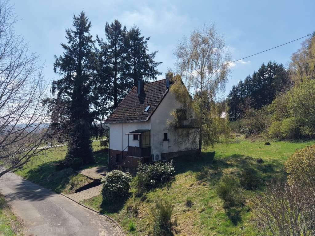Immobilie in Langweiler - Traumhafte Aussichtslage an der Talsperre – EFH mit großem Grundstück & Potenzial - Bild 0