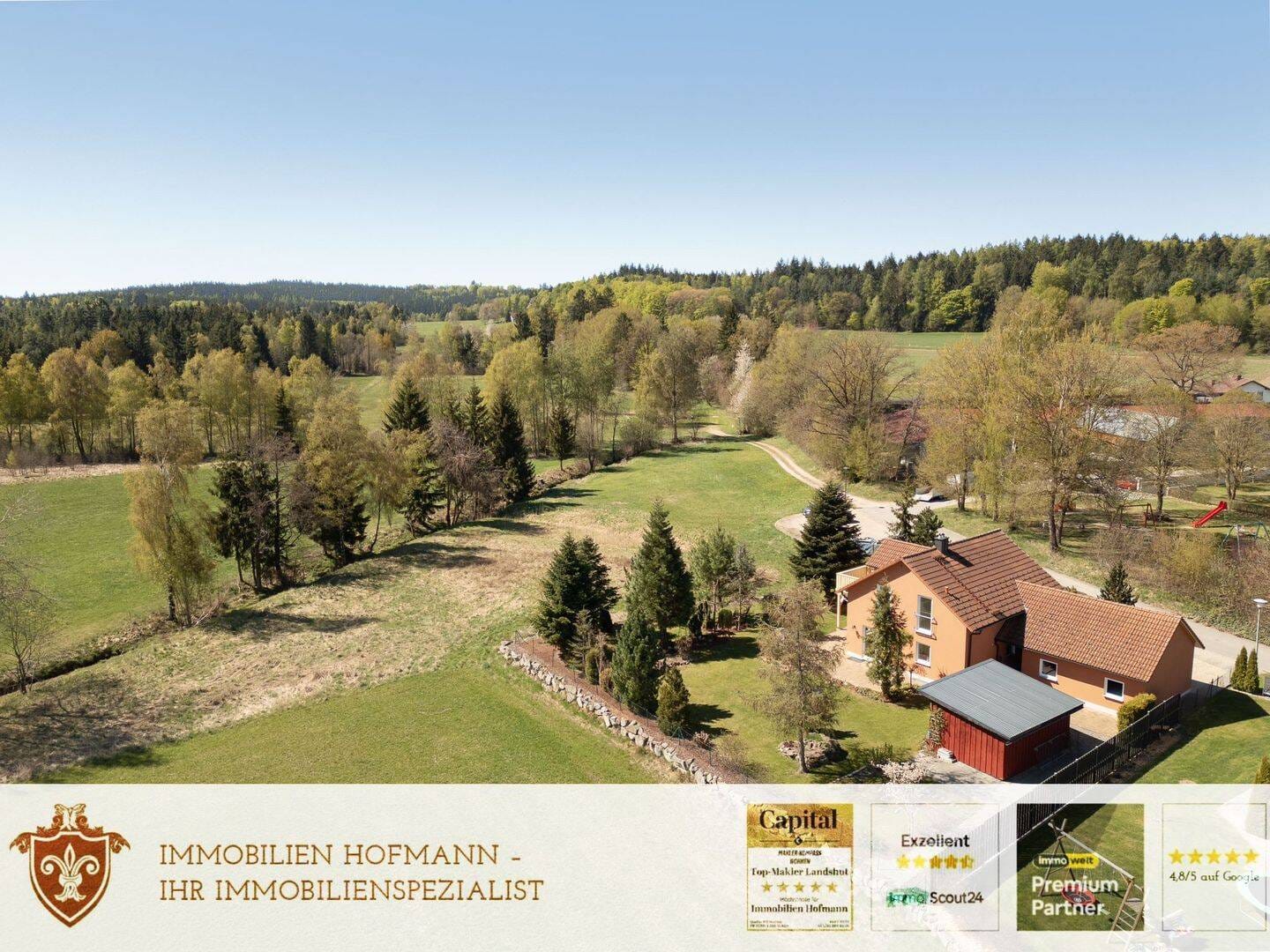 Immobilie in Wiesenfelden - Idylle im vorderen bayerischen Wald! Gemütliches Einfamilienhaus mit großem Grundstück! - Bild 0