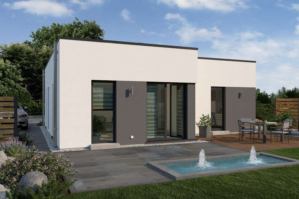Immobilie in Röttingen - Individuell geplanter Bungalow in Röttingen - Ihr Traumhaus mit Pool und nachhaltiger Wärmepumpe - Bild 1