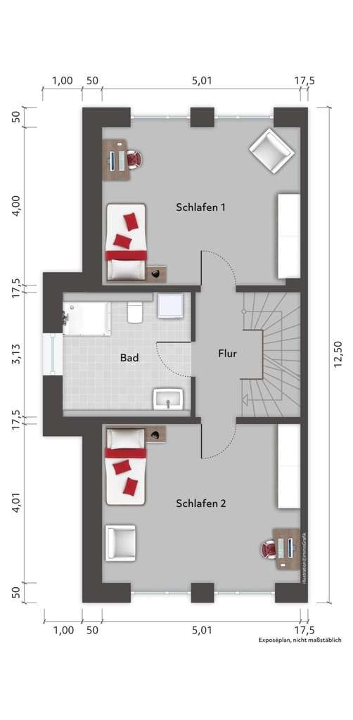 Immobilie in Dollern - Einziehen & wohlfühlen! Hochwertiges Neubau-Endreihenhaus in Dollern zum Kauf - Wentzel Dr. - Bild 1