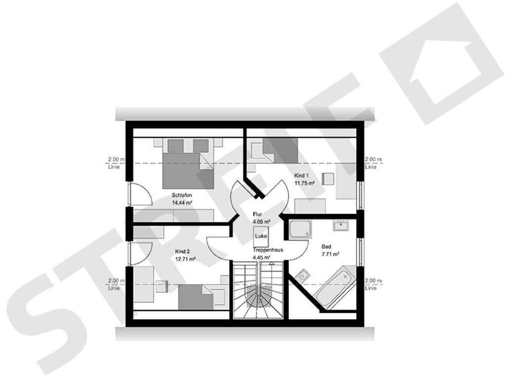 Immobilie in Altusried - Jubi Spezial "Family L" OHNE GRUNDSTÜCK - Lieferung in 6 Monaten + 10 TSD Aktionsgutschein - Bild 4