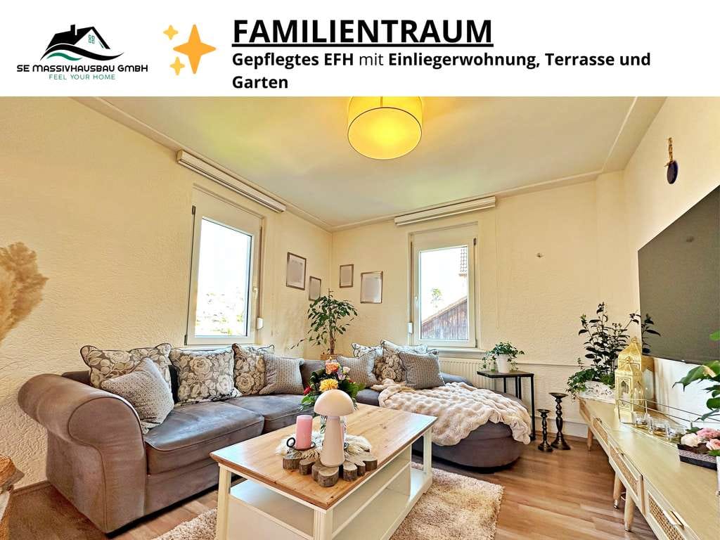 Immobilie in Altensteig - FAMILIENTRAUM - Gepflegtes EFH mit Einliegerwohnung, Terrasse, Garten uvm. - Bild 0