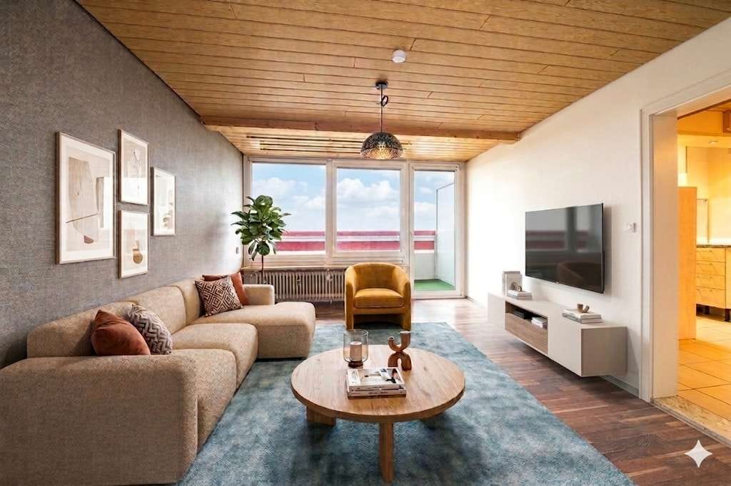 Immobilie in Neufahrn bei Freising - Ganz oben! 3 Zimmer Wohnung in Neufahrn - Käuferprovisionsfreier Verkauf - Bild 1
