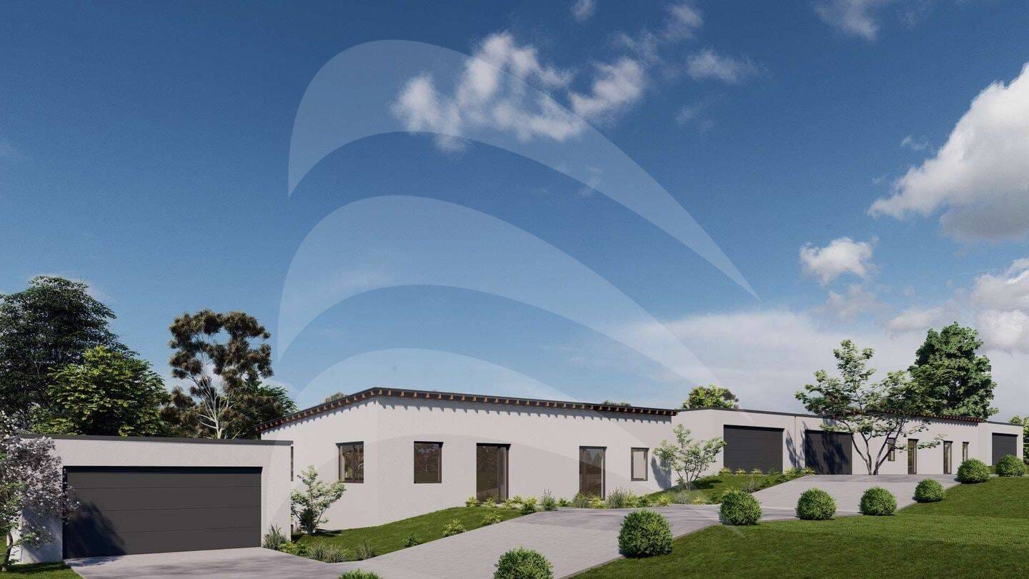 Immobilie in Neuburg am Inn - KfW40 Neubau: Traumhafte Doppelhaushälfte mit Südwestgarten in Neukirchen am Inn - Bild 1