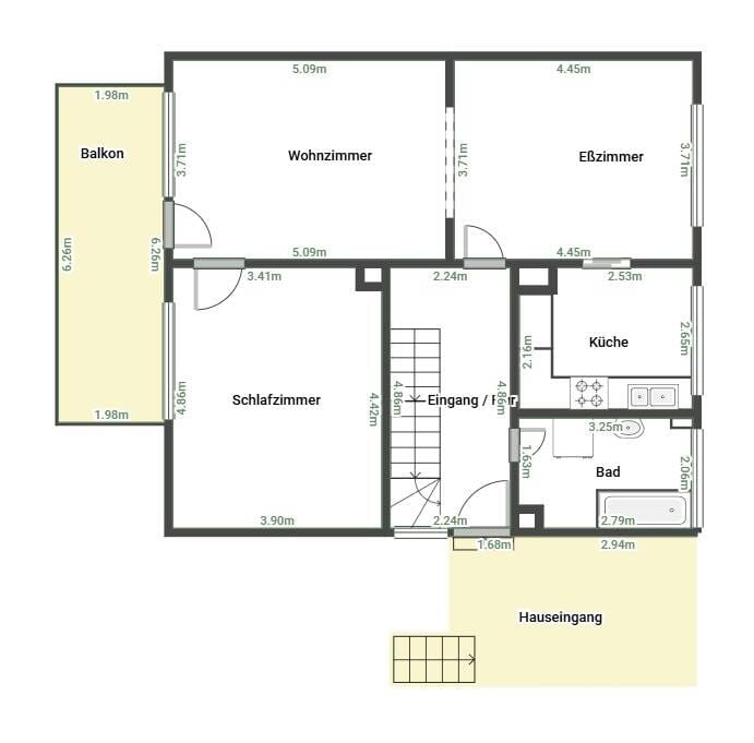 Immobilie in Saarbrücken - Freistehendes 1-2 Fam.-Haus mit Garage und Garten in einer ruhigen Wohnlage in Eschringen - Bild 1