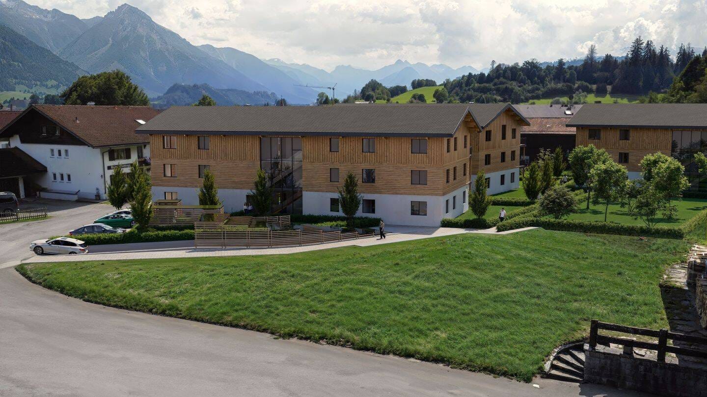 Immobilie in Fischen im Allgäu - Neubauprojekt Fischen-Weiler Wohnung B03 - Bild 1