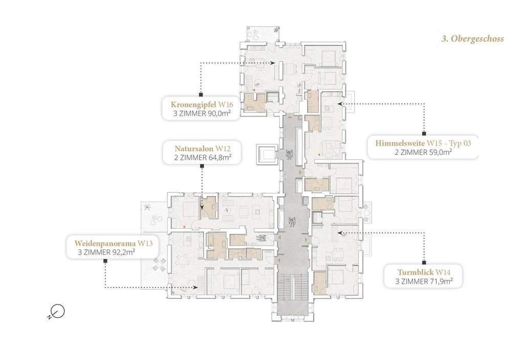 Immobilie in Nordrach - Nordrach "Schloss Rothschild": Natursalon - Bild 2
