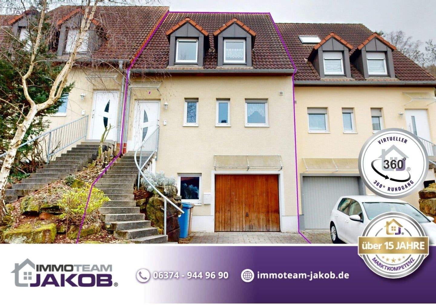 Immobilie in Kindsbach - Raumwunder auf vier Etagen | Ruhige Wohnlage mit Garten & Garage - Bild 0