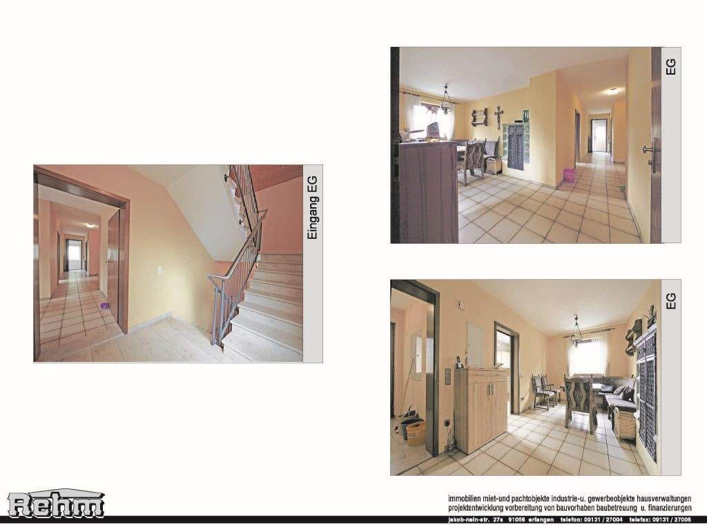 Immobilie in Heroldsbach - 1-2. Familien-Haus mit Nebengebäude - Bild 1